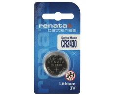 Baterija - Renata CR2430 3V 285mAh Ličio Mygtukinis Elementas