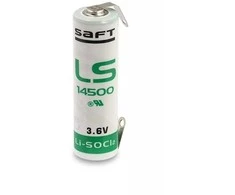 Baterija - Saft Ls14500 Aa 3,6v 2600mah Ličio 1 Vnt.