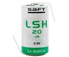 Baterija - Saft LSH20 ER-D 3.6V 13000mAh Ličio su U-terminiais