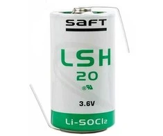 Baterija - Saft LSH20 ER-D 3.6V 13000mAh Ličio su U-terminiais