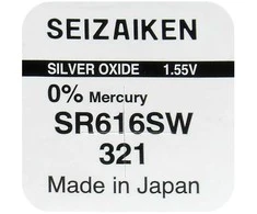 Baterija - Seizaiken 321 Sidabro Oksidas 1.55V 10 vnt.
