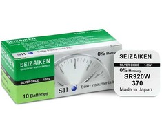 Baterija - Seizaiken 370 Sidabro Oksidas 1.55V 10 vnt.