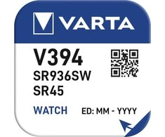 Baterija - Varta 394 (SR936SW, 1.55V, 9.5 x 3.6 mm)