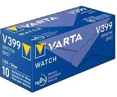 Baterija - Varta 399 SR927W 1.55V sidabro oksidas 10 vnt.