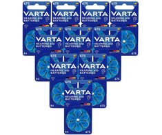 Baterija - Varta 675 klausos aparatų baterijos (60 vnt., 1.45 V, PR44)