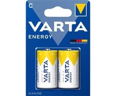 Baterija - VARTA C Energy 229 412 (4114) Alkalinė C 1.5V 2 vnt.