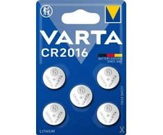 Baterija - Varta CR2016 3V Ličio Monetinė Baterija 20 x 1.6 mm 5 vnt.