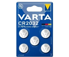 Baterija - Varta CR2032 Ličio Monetų Baterija 3V 5 vnt