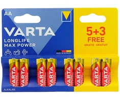 Baterija - VARTA LR6 Max Power AA Alkaline 8 vnt.