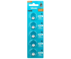 Baterija - Vinnic CR927 3 V 9,5 mm Ličio Mygtukinės Baterijos, 5 vnt.