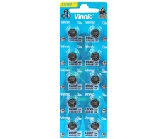 Baterija - Vinnic G9 10 vnt. LR936 1.5V Alkaline Mygtukinis Elementas