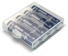 4x XTAR R6/AA 1.5V Li-ion 2450mAh USB-CBOX
