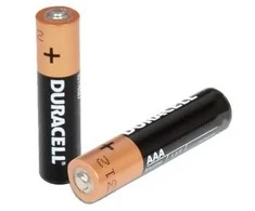 Baterijos – Duracell AAA Basic LR03 1,5 V šarminės baterijos, 18 vnt.