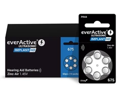 Baterijos – everActive 675 1,45 V Baterijos, 6 vnt.