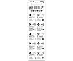 Baterijos – EverActive G0 Šarminės LR521/LR63, 5 vnt.