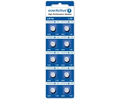 Baterijos - EverActive G5 Šarminės LR754/LR48 1,5 V Mygtukinės, 10 vnt.