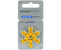 Baterijos – Varta 10 PR70 Power One Klausos Aparatų Baterijos, 6 vnt.