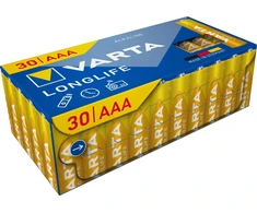 Baterijos - Varta Longlife AAA Baterijos, 30 Vnt.