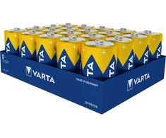 Baterijos – VARTA LR20 Industrial PRO 4020, 17 000 mAh, 20 vnt.