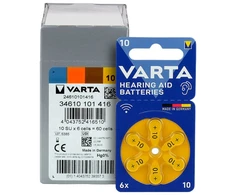 Baterijos – VARTA PR70 Klausos Aparatų Baterijos, 6 vnt.
