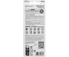 Baterija - Vinnic LR9 L1560 625 EPX Šarminės Baterijos, 10 vnt.