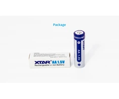 Baterijos – XTAR R6/AA 1,5 V 2 000 mAh įkraunamos ličio jonų baterijos, 4 vnt.