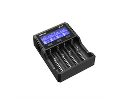 Baterijų Kroviklis - XTAR VX4 V2 4-Kanalo Li-ion Ni-MH Išmanus