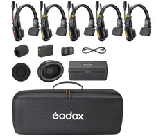 Belaidė interkomunikacijos sistema - Godox Skytalk Air 5S 500m nuotolis 20h baterijos veikimo laikas