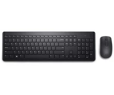 Dell Klaviatūra ir pelė | KM3322W | Klaviatūros ir pelės rinkinys | Wireless | Batteries included | Belaidė jungtis | Ukrainian | Juodas