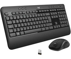 Belaidis pelės ir klaviatūros rinkinys Logitech MK540 Advanced, išdėstymas: US tarptautinis (Qwerty)