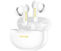 Buxton BTW 7200 Baltas Tuya - į ausis įkišamos belaidės ausinės su įkrovimo dėklu, baltas