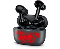 Belaidės Ausinės - Buxton BTW4600 TWS In-Ear Ausinės, Bluetooth 5.4, 28 Valandų Baterijos Gyvavimo Trukmė, Pilka