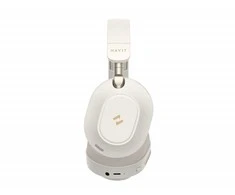 Havit H668BT - BT cordless ausinės, beige