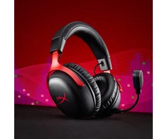 Belaidės Ausinės - HyperX Cloud III S, 120H 2.4GHz, 200H Bluetooth, Juoda