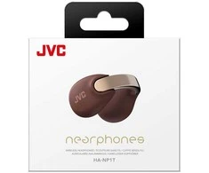 JVC HA-NP1TTU - open-back TWS earcuff ausinės, burgundy