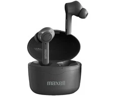 Belaidės Ausinės - Maxell Bass 13 Sync Up, Juodos.