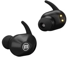 Belaidės Ausinės - Maxell Mini Duo, Juodos