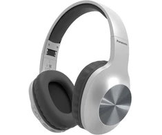Belaidės ausinės - Panasonic RB-HX220B Bluetooth 5.0 40 mm Extra Bass USB-C Sidabrinės