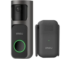 Belaidis Durų Skambutis - IMOU 2S KIT Bevielis Durų Skambutis 3 MP, 166° Platus Kampas, 5000 mAh Baterija, Balta