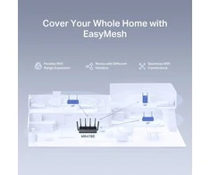 Mercusys BE9300 Tri-Band Wi-Fi 7 Maršrutizatorius | Mercusys