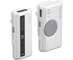 Belaidis Mikrofonas - 7Ryms iRay DW10 2.4 GHz Omnidirectional USB-C 3.5mm Baltas