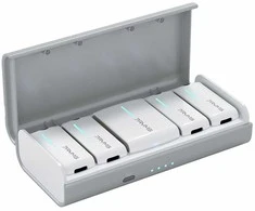 Belaidis Mikrofonas - DW40 7Ryms "iRay" 2.4GHz 100m Nuotolis 4 Siųstuvai Baltas