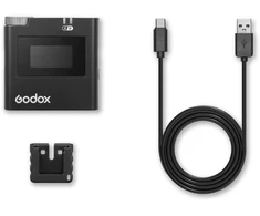 Belaidžio Mikrofono Imtuvas - Godox Virso SRX Sony Versija 2,4 GHz USB-C 600 mAh