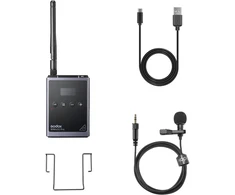 Belaidžio mikrofono siųstuvas - Godox WMicS1 Pro TX, 96 kanalai, 3,5 mm, USB Type-C