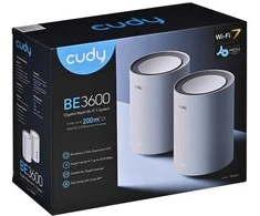 Cudy M3600 dviejų dažnių (2,4 GHz / 5 GHz) „Wi-Fi 7“ (802.11be) „Baltas 3“ vidinis