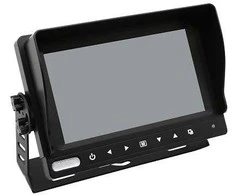 13a87e04-3f6d-11f0-a0a9-bc2411c19dde Transporto Priemonės Monitorius - Analoginis Atsparus Vandeniui 7" TFT-LCD 800x480 IP69K Dviejų CVBS Įėjimų