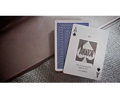Bicycle Aviator Pinochle Standard Pokerio Kortos (Mėlynos)