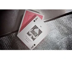 Bicycle Aviator Pinochle Standard Pokerio Kortos (Raudonos)