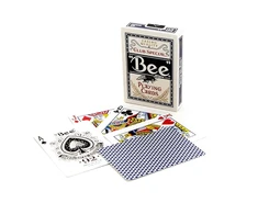 Bicycle Bee Standard Pokerio Kortos (Mėlynos)