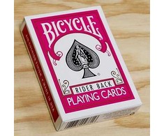 Bicycle Fuchsia Rider Back Kortos